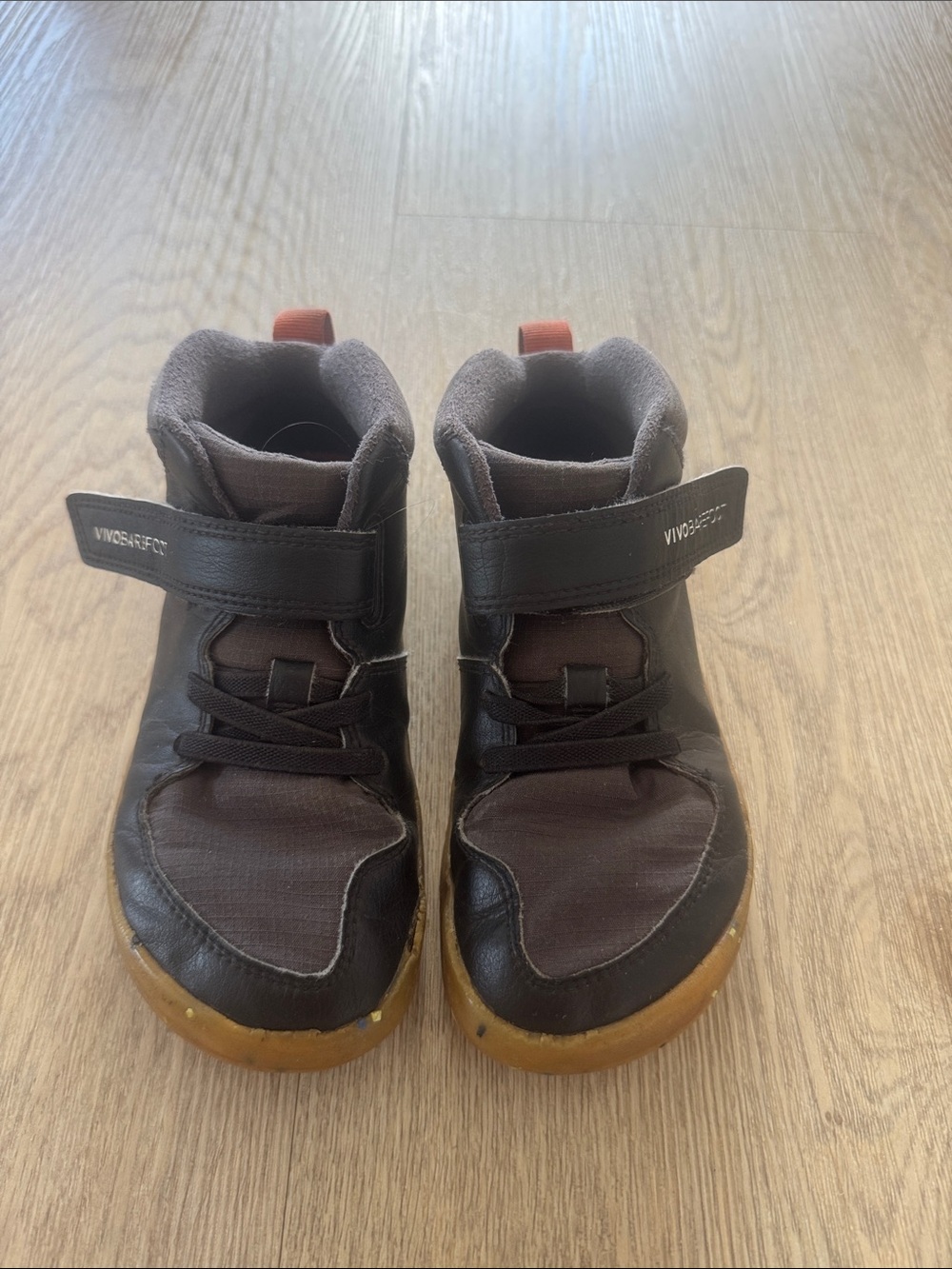 Vivo barefoot Primus Ludo Kids Black High-Top Sneakers